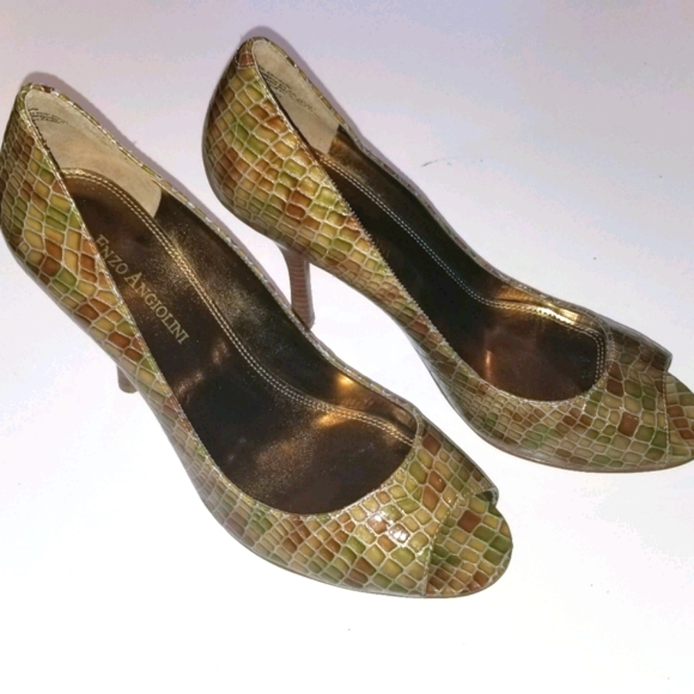 Enzo Angolini leather heels